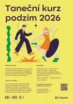 Přihlášky do tanečního kurzu pro mládež ONLINE 